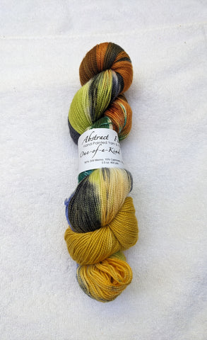 Unique Colorway <br>fingering Yarn <br>MCN