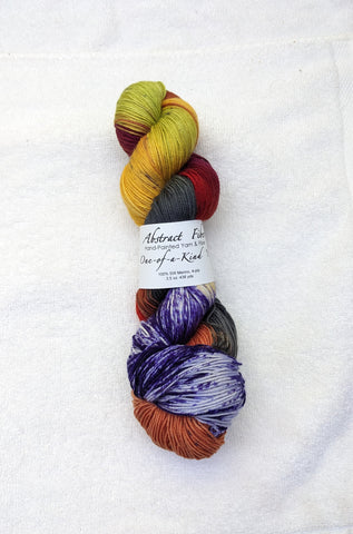 Unique Colorway <br>fingering Yarn <br>SW Merino