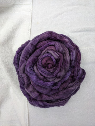 Purples <br>Polwarth-Silk Fiber