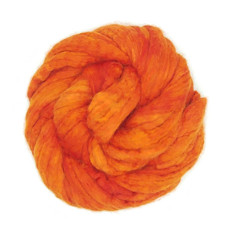 Orange <br>BFL-Silk Fiber