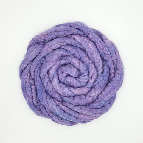 Lavender <br>BFL-Silk Fiber