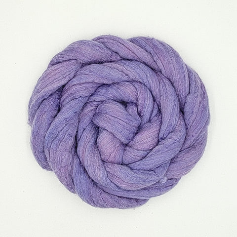 Lavender <br>Polwarth-Silk Fiber