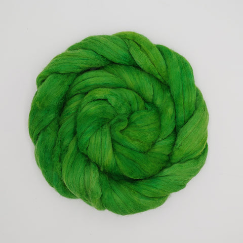 Green <br>Polwarth-Silk Fiber