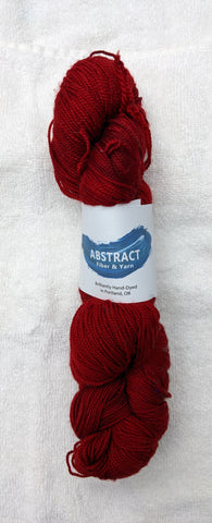Red <br>Two-ply Sock Yarn (Sale)