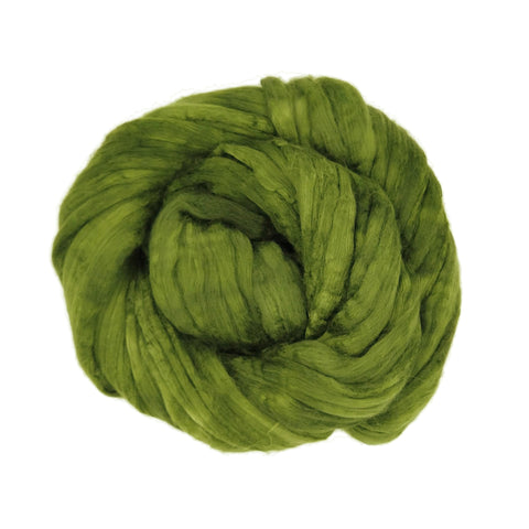 Spinach <br> Merino-Silk 50-50 Fiber
