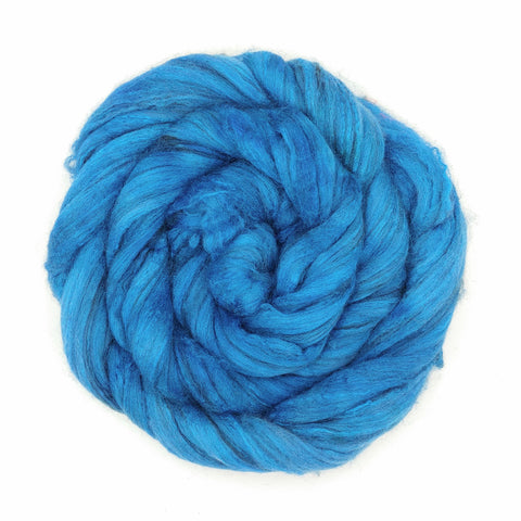 Turquoise <br>Merino-Yak-Silk Fiber
