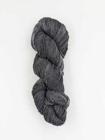 Black <br> 20% Alpaca 40%BFL 40%Shetland (fingering)