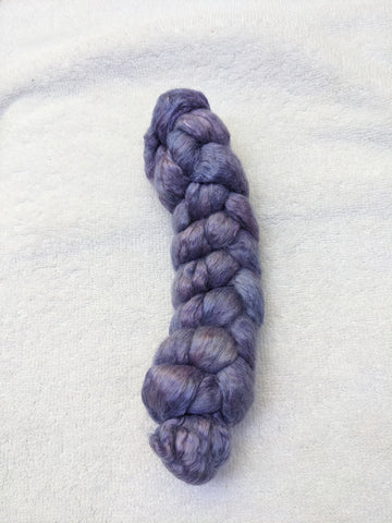Lavender <br>BFL-Silk Fiber<br>Breed Bit