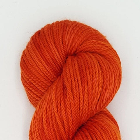 Orange <br>Superwash Merino (worsted) SALE