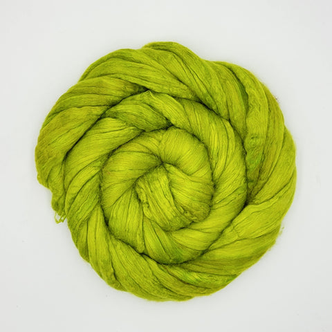 Chartreuse<br>Merino-Silk 50-50 Fiber