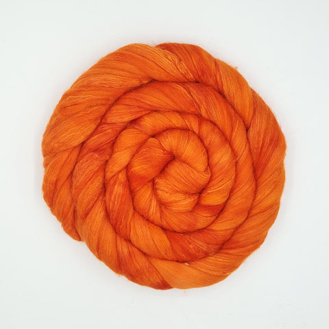 Orange <br>Polwarth-Silk Fiber