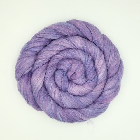 Lavender <br>Mixed Merino-Silk Fiber