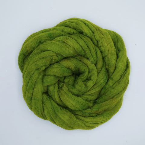 Chartreuse <br>Polwarth-Silk Fiber