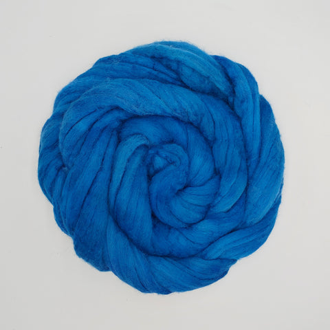 Turquoise <br>Polwarth-Silk Fiber