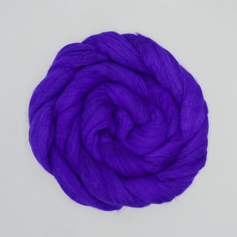 Violet <br>Polwarth-Silk Fiber