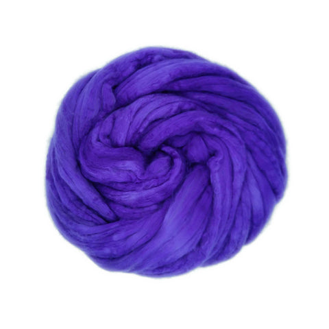 Violet <br>Merino-Silk 50-50 Fiber
