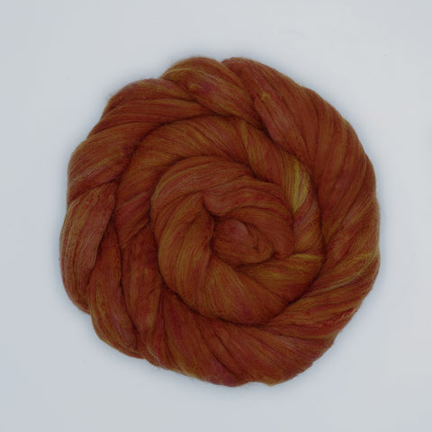 Warm Brown <br>Polwarth-Silk Fiber
